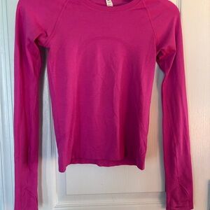 Pink Long Sleeve Women’s Swiftly Tech Shirt